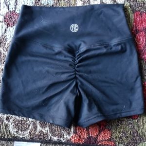 Booty scrunch workout shorts